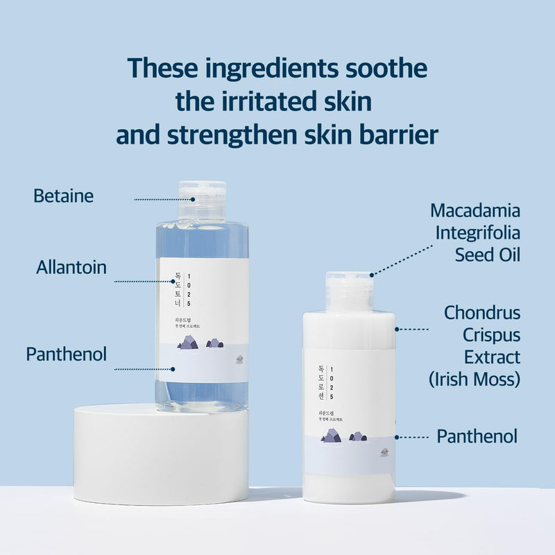 AsiaBeautyMall Round Lab 1025 Dokdo Toner Lotion Special Set Toner Lotion