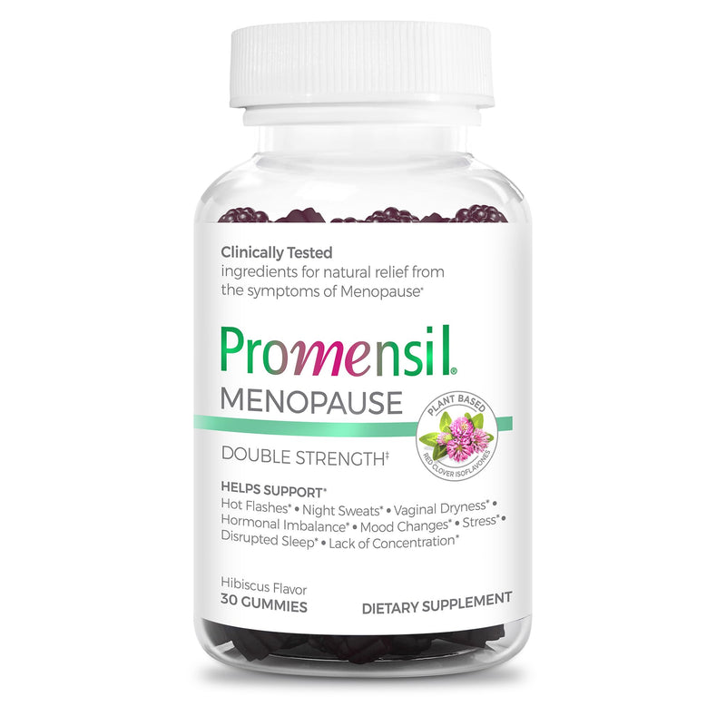 Promensil Promensil Menopause - Double Strength - Relief Hot Flashes Night Sweats - 30 Tablets Vitamins & Supplements White Smoke