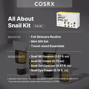 AsiaBeautyMall Cosrx All About Snail Kit 4-Step
