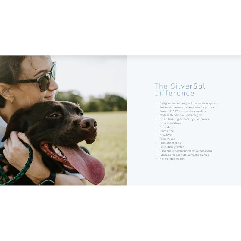 Silver Biotics Pet Vet Immune Support Pet Vet