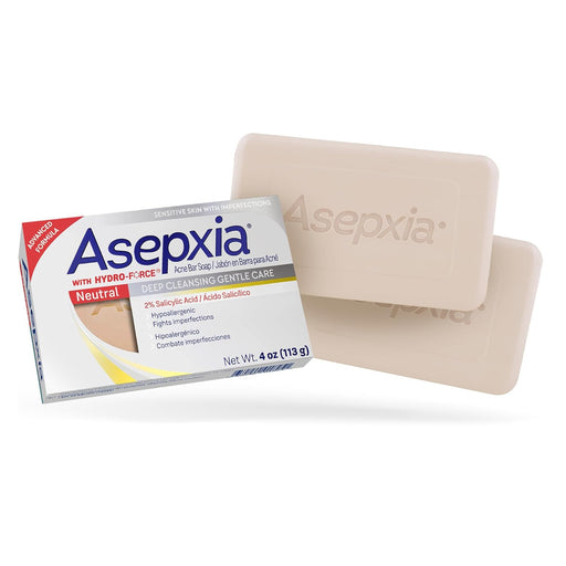 Asepxia Asepxia Acne Treatment Neutral Hypoallergenic Bar Soap 4 oz Skin Care
