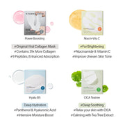 AsiaBeautyMall Sungboon Editor Deep Collagen Power Boosting Mask Face Mask White Smoke