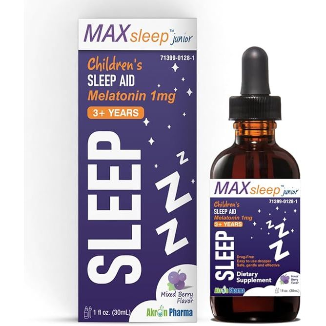 Max sleep MAX SLEEP JR CHLD MELATONIN 1M Sleeping Aids