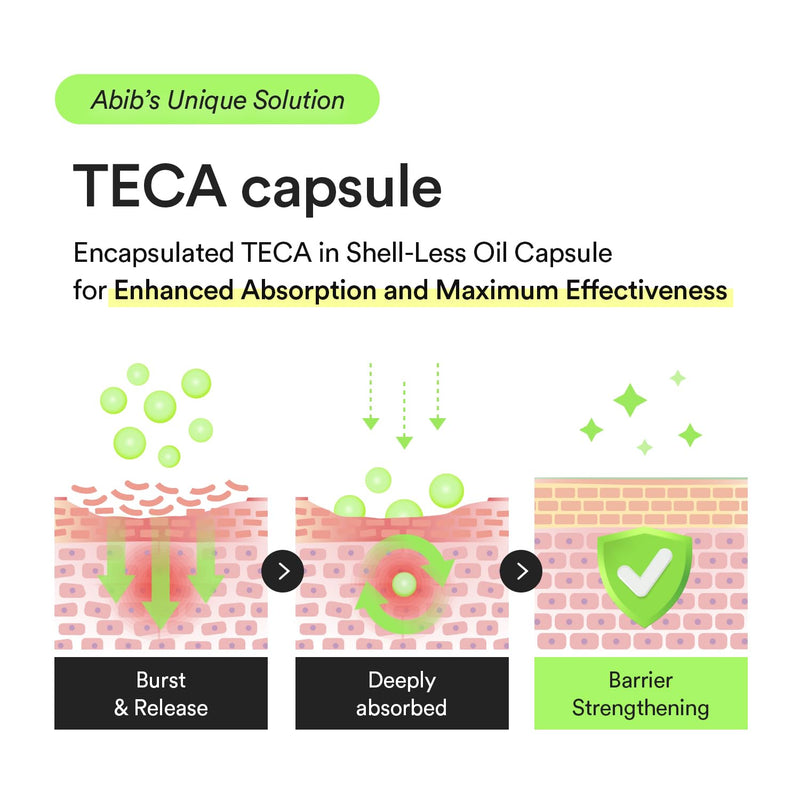 AsiaBeautyMall Abib Heartleaf TECA Capsule Serum Serum