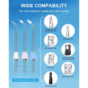 MySmile MySmile® 10 PCS Jet Tips Set | Compatible with OLED Flossers Power Dental Flossers