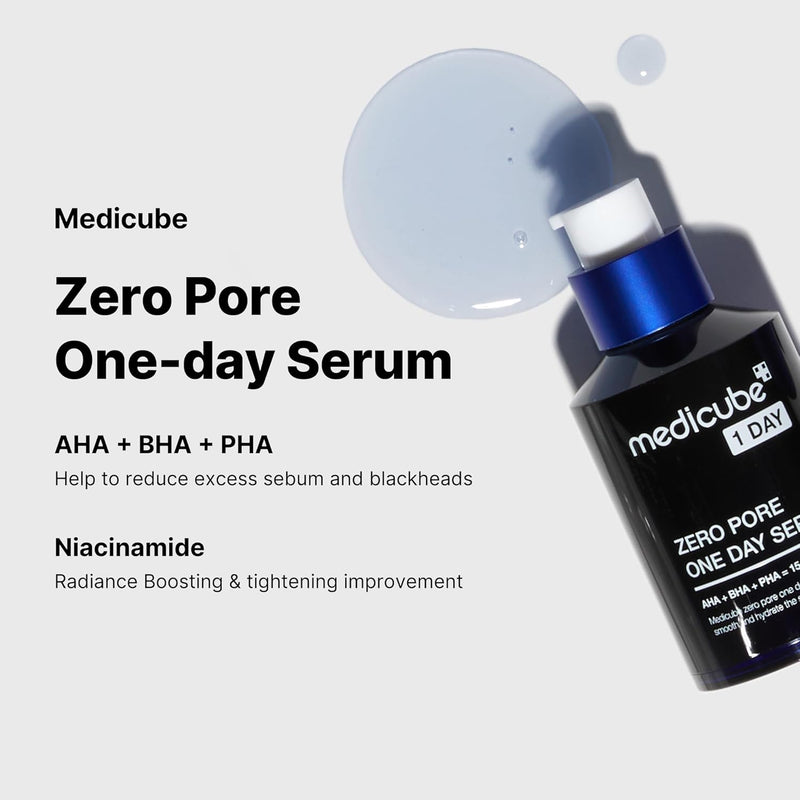 AsiaBeautyMall Medicube Zero Pore One Day Serum Serum Lavender