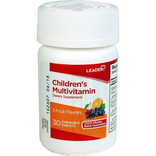 Leader LEADER(TM) INFANT & TODDLER MULTIVITAMIN LIQUID W/DROPPER CHERRY 50 ML Vitamins & Supplements