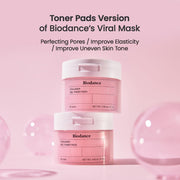 AsiaBeautyMall Biodance Collagen Gel Toner Pads Toner Lotion