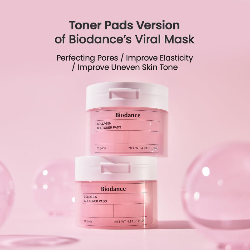 AsiaBeautyMall Biodance Collagen Gel Toner Pads Toner Lotion