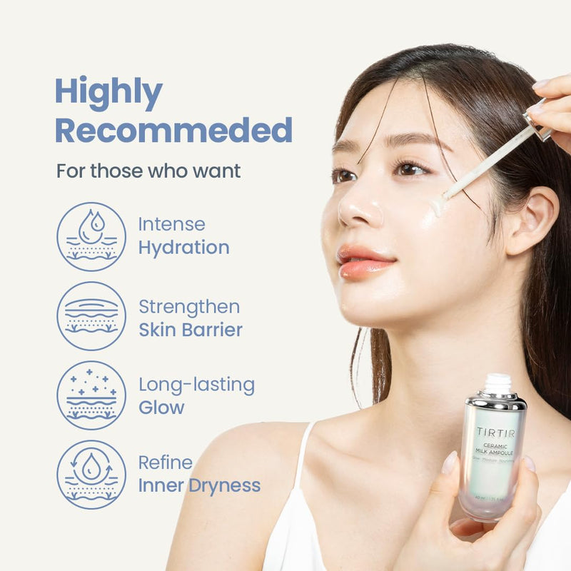 AsiaBeautyMall TirTir Ceramic Milk Ampoule Serum