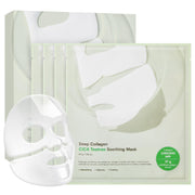 AsiaBeautyMall Sungboon Editor Deep Collagen CICA Teatree Soothing Mask Face Mask Lavender 4 pcs