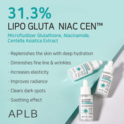AsiaBeautyMall APLB Glutathione Niacinamide Ampoule Serum Serum