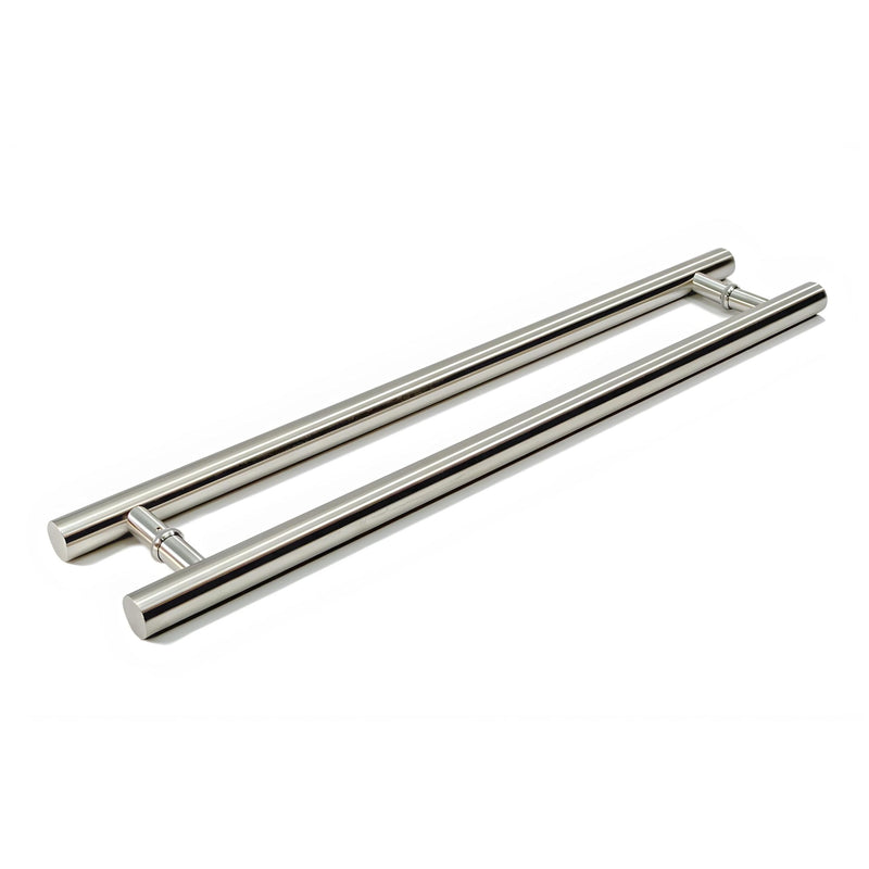 Deltana 24-Inch Stainless Steel Push Handle (Door Hardware) - 10 Count Hardware