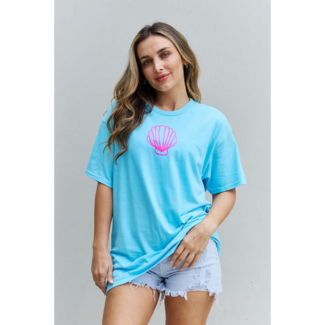 Sweet Claire "More Beach Days" Oversized Graphic T-Shirt