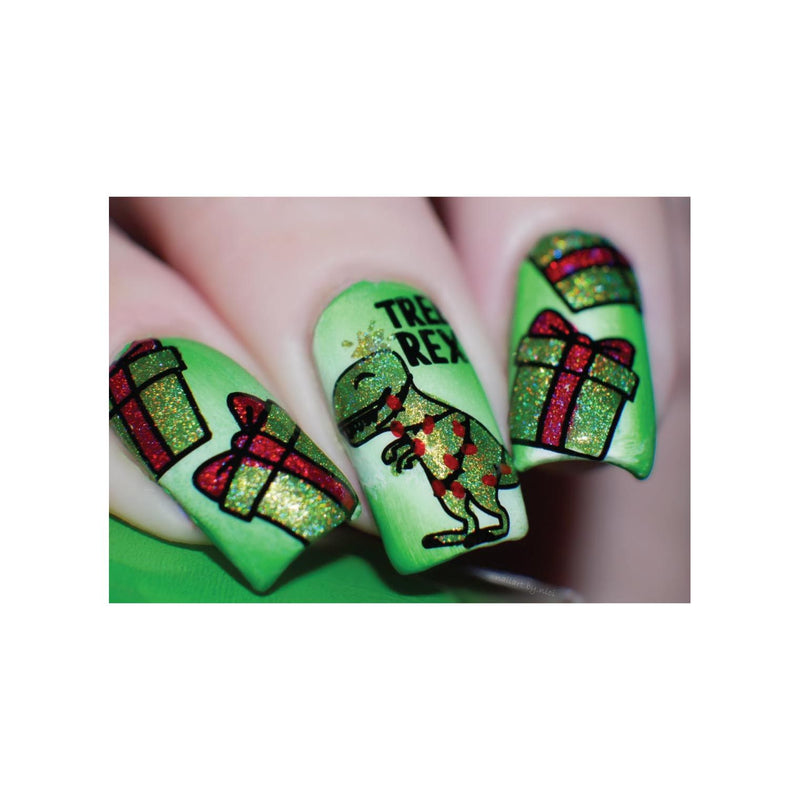 UberChic Beauty Merry & Bright Stamping Plate