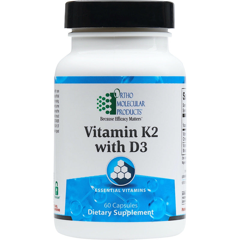 Ortho Molecular Products Ortho Molecular Products Vitamin K2 With D3 60 Caps Vitamins & Supplements