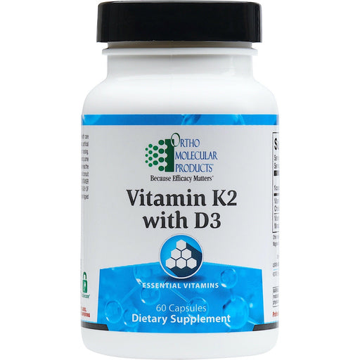 Ortho Molecular Products Ortho Molecular Products Vitamin K2 With D3 60 Caps Vitamins & Supplements
