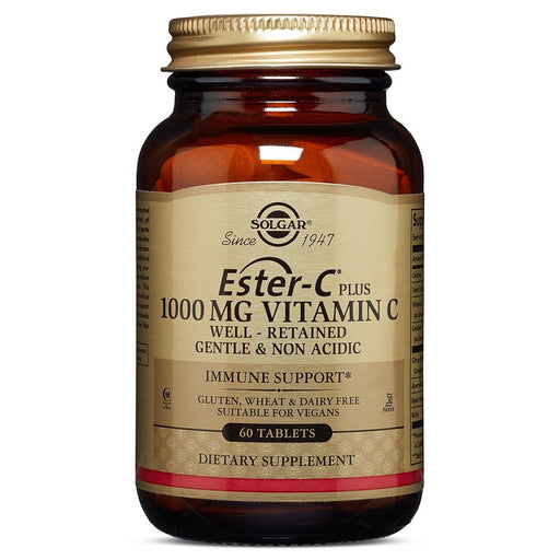 Solgar Solgar Ester-C Plus 1000 Mg Vitamin C 60 Tablets Vitamins & Supplements