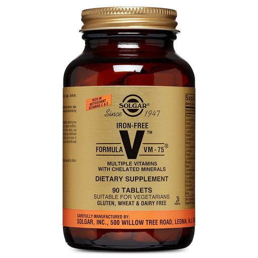 Solgar Solgar Iron-Free Formula VM-75, 90 Tablets Vitamins & Supplements