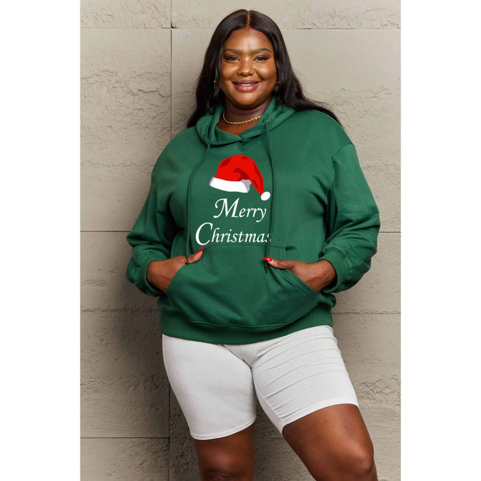 Simply Love MERRY CHRISTMAS Graphic Hoodie