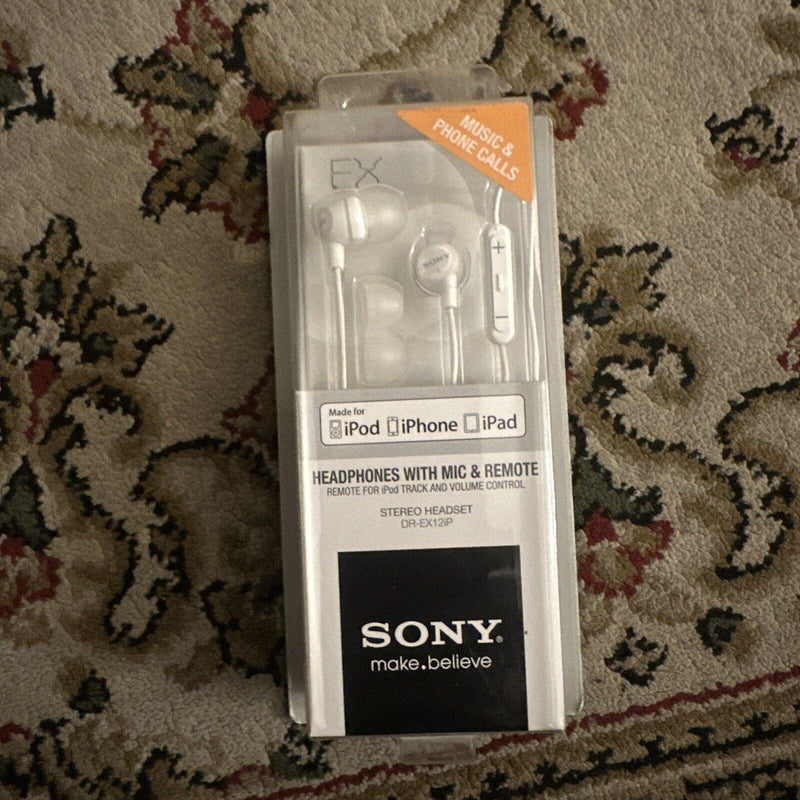 0 Sony Dr-Ex12Ip White In-Ear Only Headsets Headsets Dark Slate Gray