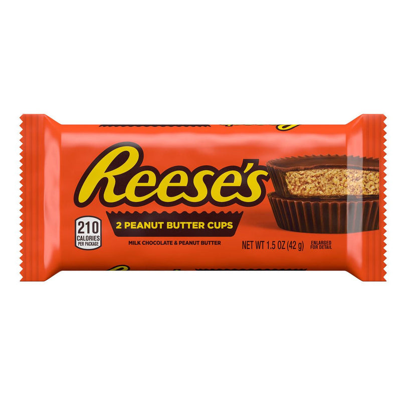 Reese's Reese's Milk Chocolate Peanut Butter Cups, Candy Pack, 1.5 Oz Candy & Chocolate White Smoke