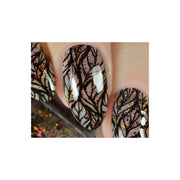 UberChic Beauty Lovely Leaves-04 Stamping Plate