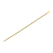 Bids.com 10K Yellow Gold Plated .925 Sterling Silver 1 cttw Prong-Set Diamond Pear Shape Link Bracelet (I-J Color, I1-I2 Clarity) - 7.25" Bracelets