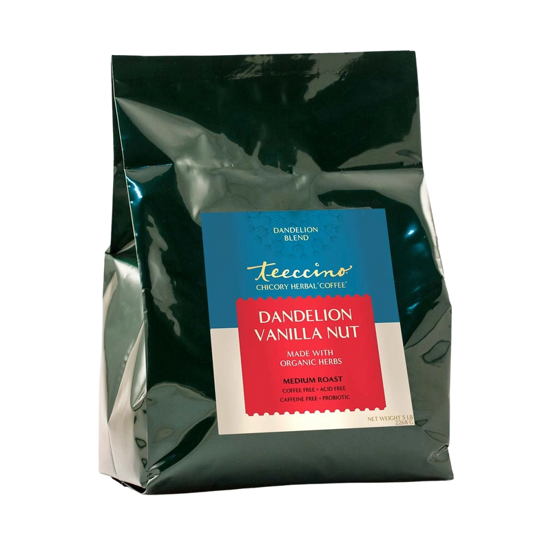 Teeccino Dandelion Vanilla Nut Herbal Coffee Herbal Coffee