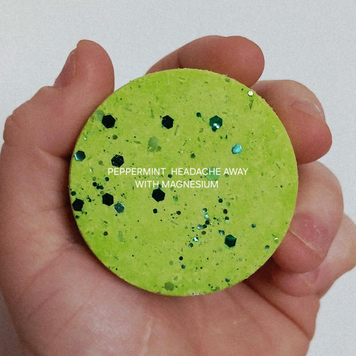 Sparkling Wildflower LLC. Shower Steamers Bath Yellow Green Just Breathe