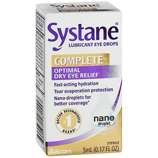 Systane Systane Complete Lubricant Optimal Dry Eye Relief Drops 5ml Eye Drops & Lubricants