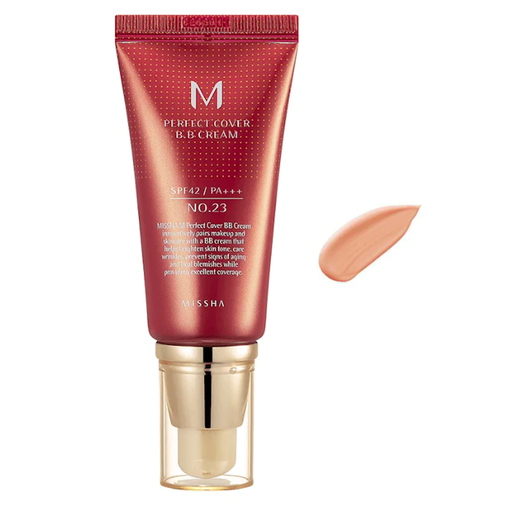 AsiaBeautyMall Missha M Perfect Cover BB Cream #23 Natural Beige Foundation