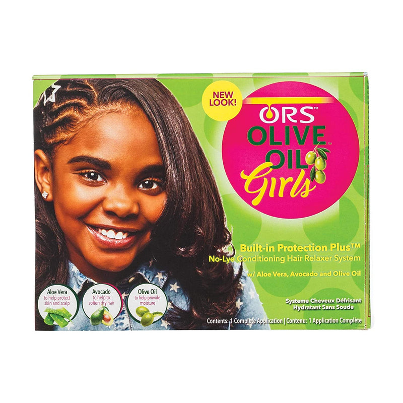 ORS ORS Olive Oil Girls No-Lye Conditioning Hair Relaxer System Kit Hair Care