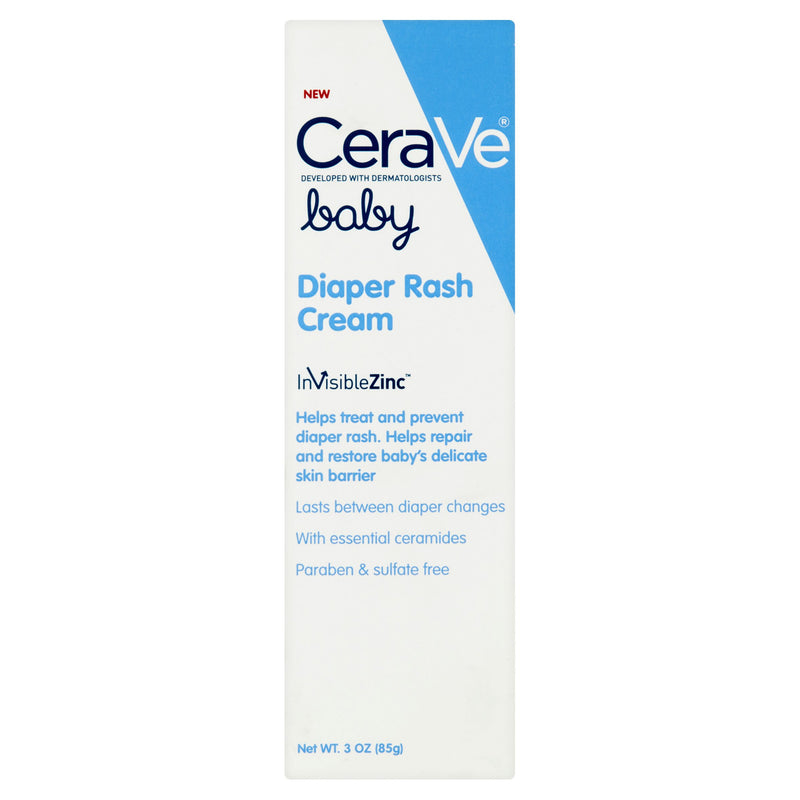 CeraVe CeraVe Baby Diaper Rash Cream 3 Oz Diaper Rash Treatments Lavender