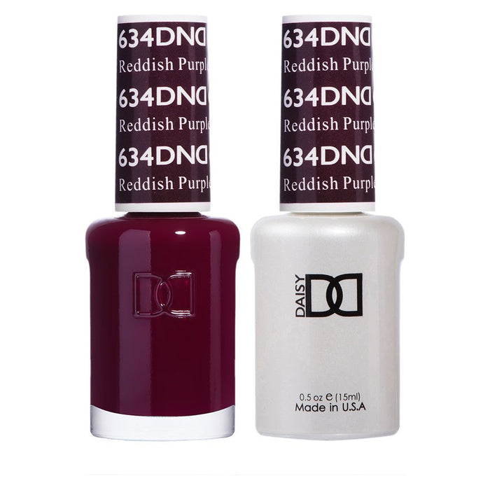 DND - Reddish Purple #634 - DND Gel Duo