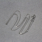 Bids.com Double Extendable Piatto Chain in 14k White Gold (1.2mm) Necklaces