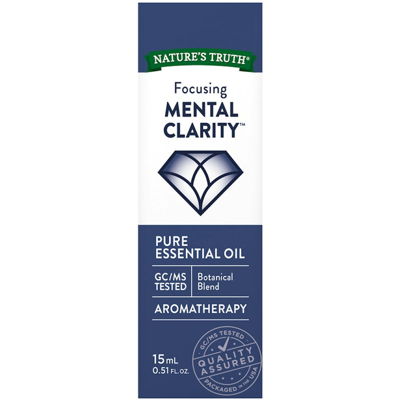 Nature's Truth Nature's Truth® Focusing Mental Clarity – Pure Essential Oil - 15 ml Personal Care