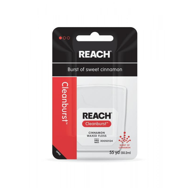 Reach Reach Waxed Dental Floss Cinnamon 55Yd Dental Floss
