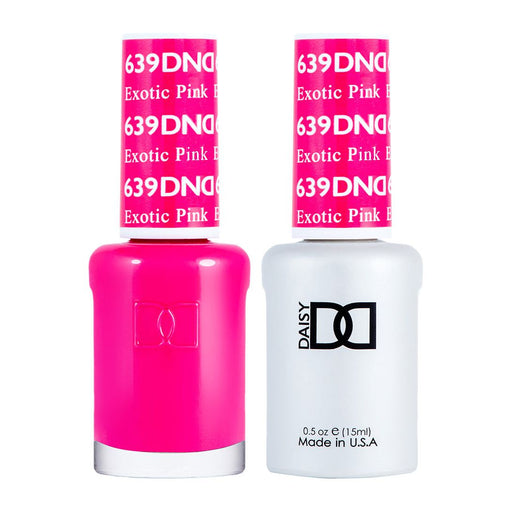 DND - Exotic Pink #639 - DND Gel Duo 0.5oz