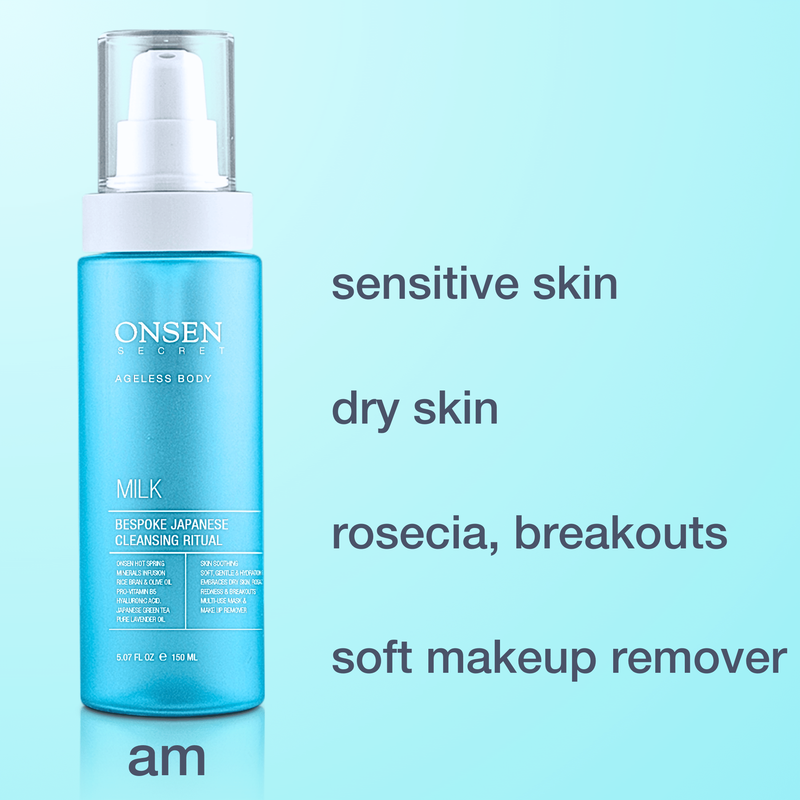 Onsen Secret Nourishing Facial Milk Cleanser Cleansers
