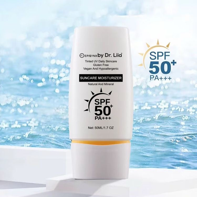 EpiLynx SPF 50 Mineral Moisturizer – Hydrating, Vegan & Sensitive-Skin Friendly suncare
