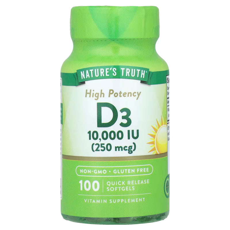 Nature's Truth CAPSULE DS #3 WHITE CAP 10000 Vitamins & Supplements