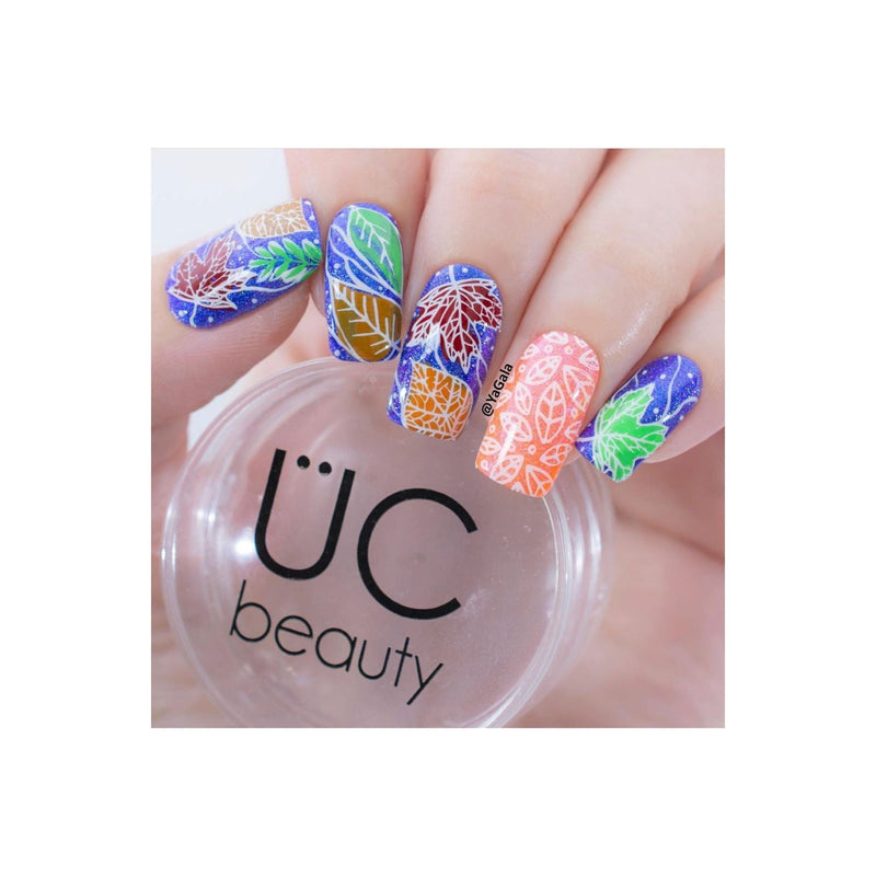 UberChic Beauty Lovely Leaves-04 Stamping Plate