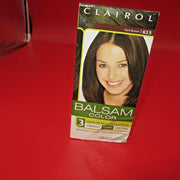 Clairol Clairol Balsam Permanent Hair Color, #615 Dark Brown Hair Color Firebrick