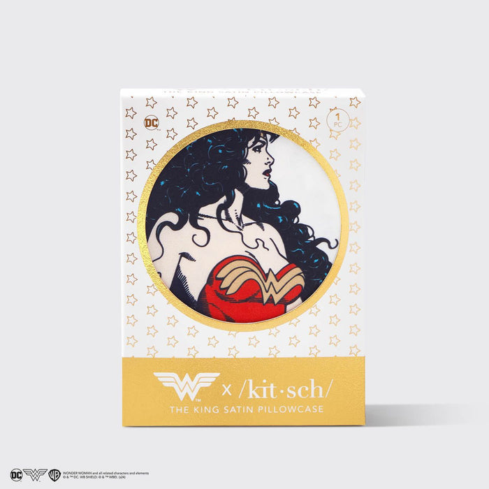 Kitsch - Wonder Woman X Kitsch King Pillowcase - Believe In Wonder