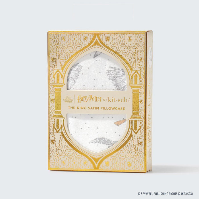 Kitsch - Harry Potter X Kitsch King Satin Pillowcase - Owl Post