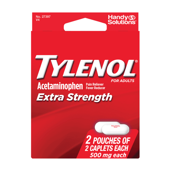 Ptl Enterprises Tylenol Extra Strength Caplets – 500mg (PTL Enterprises) Health & Beauty