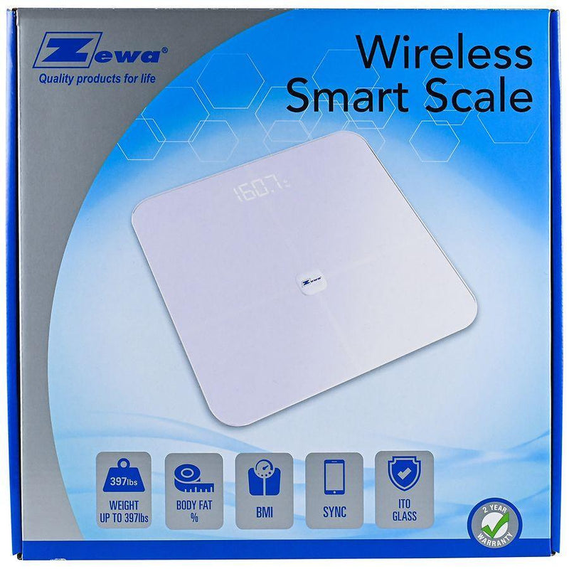 Zewa Zewa Digital Scale And Body Composition Analyzer With Bluetooth Bathroom Accessories