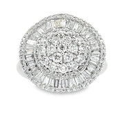 Bids.com 2.00ct Diamond Ring 14KT White Gold Rings