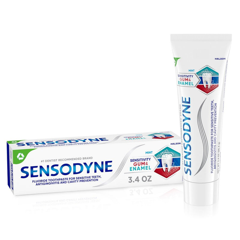 Sensodyne Sensodyne Sensitivity Gum & Enamel Fluoride Mint Toothpaste 3.4 Oz Toothpaste